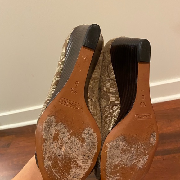 COACH wedges - Great condition - 7.5B - Picture 6 of 6